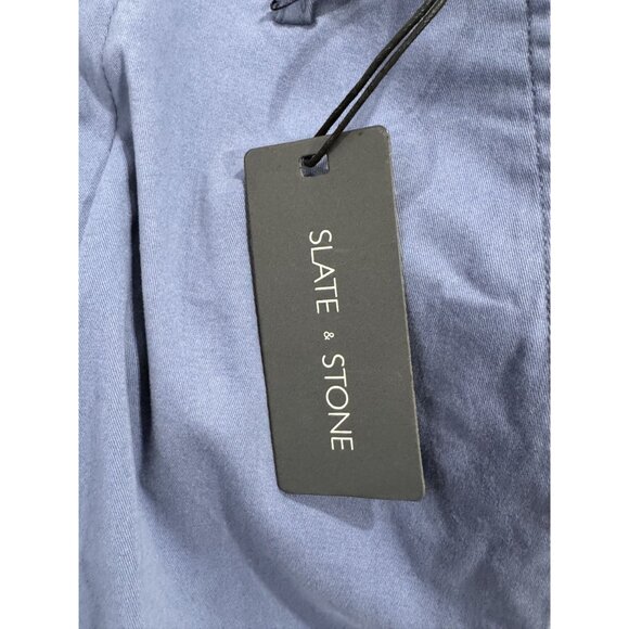 SLATE & STONE Men Blue Shorts W31 - Picture 5 of 6